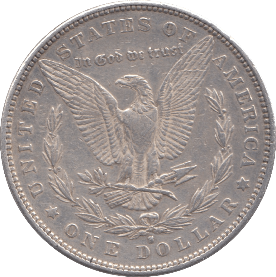 1879 SILVER MORGAN DOLLAR SAN FRANCISCO MINT - SILVER WORLD COINS - Cambridgeshire Coins