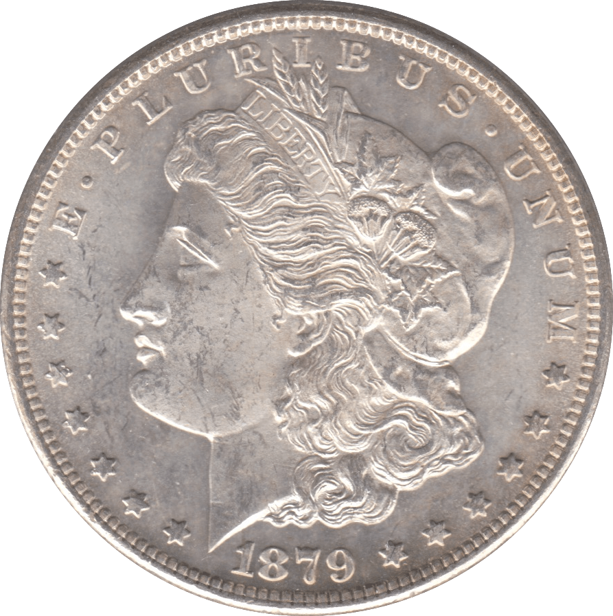 1879 SILVER MORGAN DOLLAR SAN FRANCISCO MINT - SILVER WORLD COINS - Cambridgeshire Coins