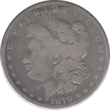 1879 SILVER MORGAN DOLLAR USA PHILADEPHIA - SILVER WORLD COINS - Cambridgeshire Coins