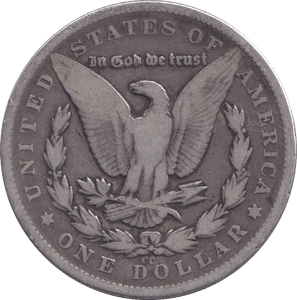 1879 SILVER MORGAN DOLLAR USA - SILVER WORLD COINS - Cambridgeshire Coins