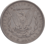 1879 SILVER ONE MORGAN DOLLAR USA - SILVER WORLD COINS - Cambridgeshire Coins
