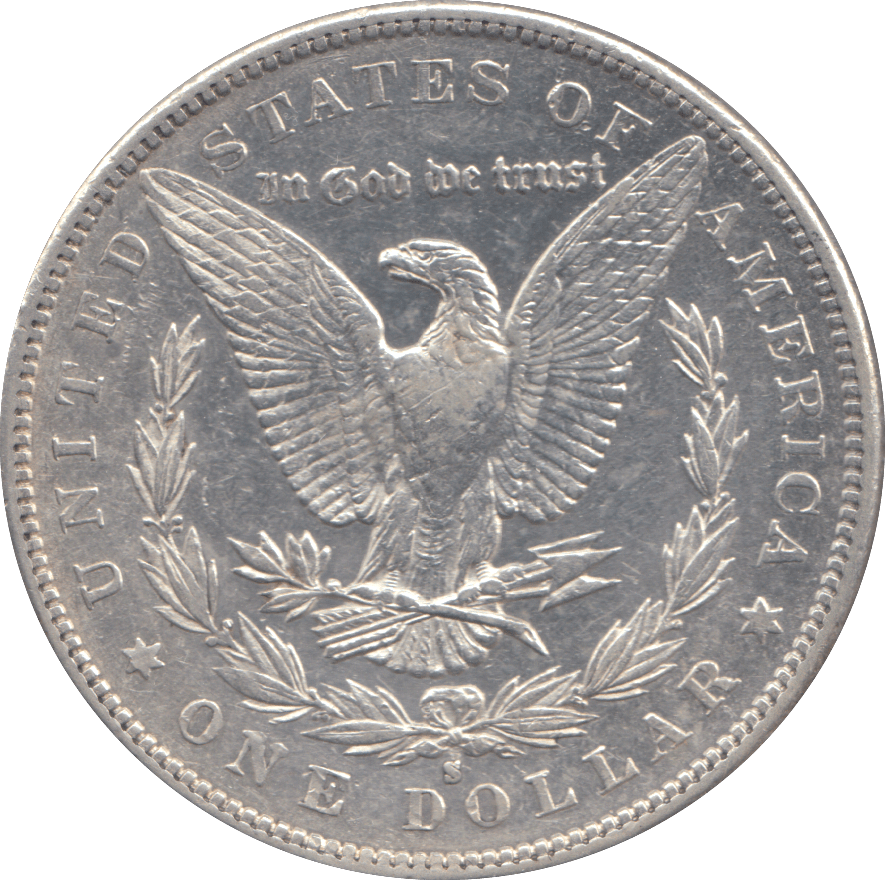1879 SILVER SAN FRANCISCO ONE MORGAN DOLLAR USA - SILVER WORLD COINS - Cambridgeshire Coins