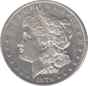 1879 SILVER SAN FRANCISCO ONE MORGAN DOLLAR USA - SILVER WORLD COINS - Cambridgeshire Coins