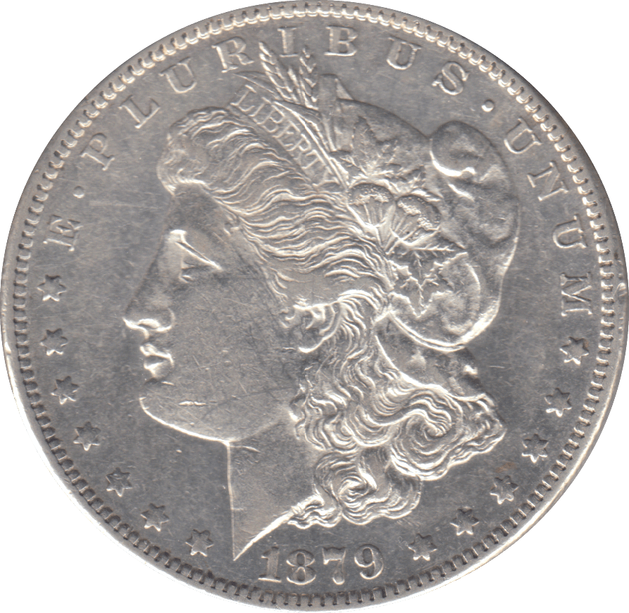 1879 SILVER SAN FRANCISCO ONE MORGAN DOLLAR USA - SILVER WORLD COINS - Cambridgeshire Coins