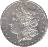 1879 SILVER SAN FRANCISCO ONE MORGAN DOLLAR USA - SILVER WORLD COINS - Cambridgeshire Coins