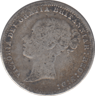 1879 SIXPENCE ( FAIR ) - SIXPENCE - Cambridgeshire Coins