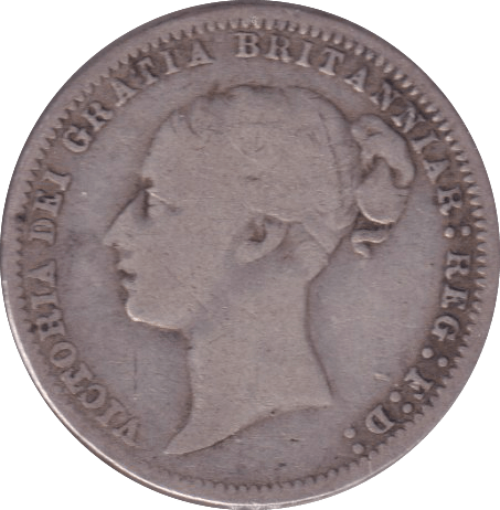 1879 SIXPENCE ( FINE ) - SIXPENCE - Cambridgeshire Coins