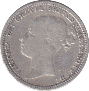 1879 SIXPENCE ( FINE ) - SIXPENCE - Cambridgeshire Coins