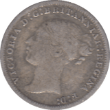 1879 THREEPENCE ( EF ) - THREEPENCE - Cambridgeshire Coins