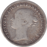 1879 THREEPENCE ( FINE ) - Three Half Pence - Cambridgeshire Coins