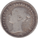 1879 THREEPENCE ( FINE ) - Three Half Pence - Cambridgeshire Coins