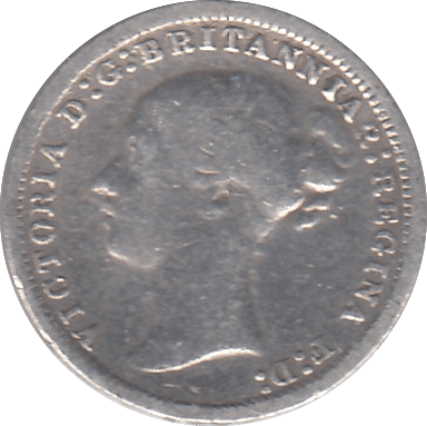 1879 THREEPENCE ( FINE ) - THREEPENCE - Cambridgeshire Coins
