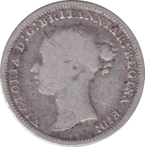 1879 THREEPENCE ( FINE ) - THREEPENCE - Cambridgeshire Coins