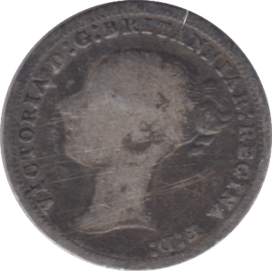 1879 THREEPENCE ( NF ) - THREEPENCE - Cambridgeshire Coins
