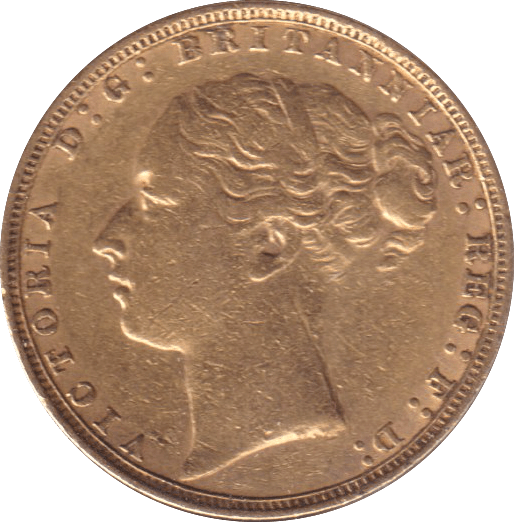 1880 1 GOLD SOVEREIGN ( VF ) - SOVEREIGN - Cambridgeshire Coins