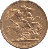 1880 3 GOLD SOVEREIGN ( VF ) - SOVEREIGN - Cambridgeshire Coins