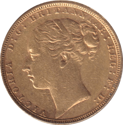 1880 4 GOLD SOVEREIGN ( VF ) - SOVEREIGN - Cambridgeshire Coins