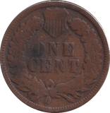 1880 CENT USA - WORLD COINS - Cambridgeshire Coins