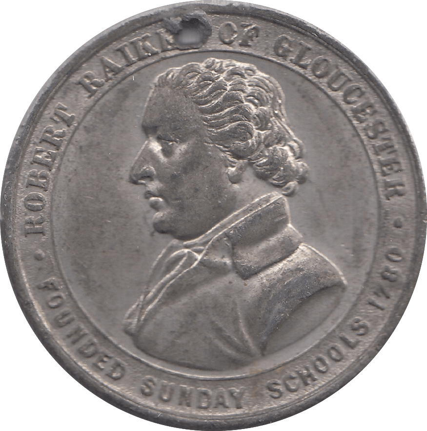1880 COMMEMORATIVE CENTENARY SUNDAY SCHOOL MEDAL - MEDALS & MEDALLIONS - Cambridgeshire Coins