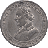 1880 COMMEMORATIVE CENTENARY SUNDAY SCHOOL MEDAL - MEDALS & MEDALLIONS - Cambridgeshire Coins