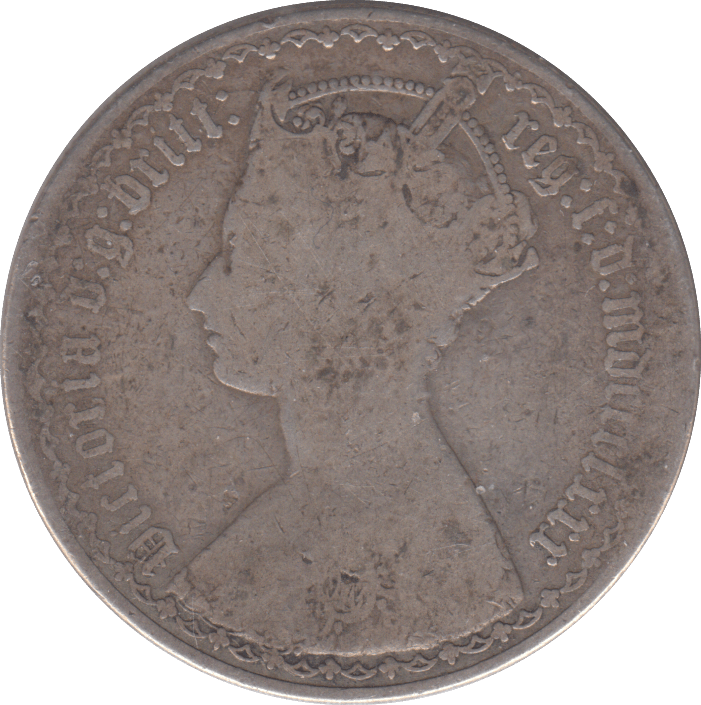 1880 FLORIN ( FINE ) - FLORIN - Cambridgeshire Coins