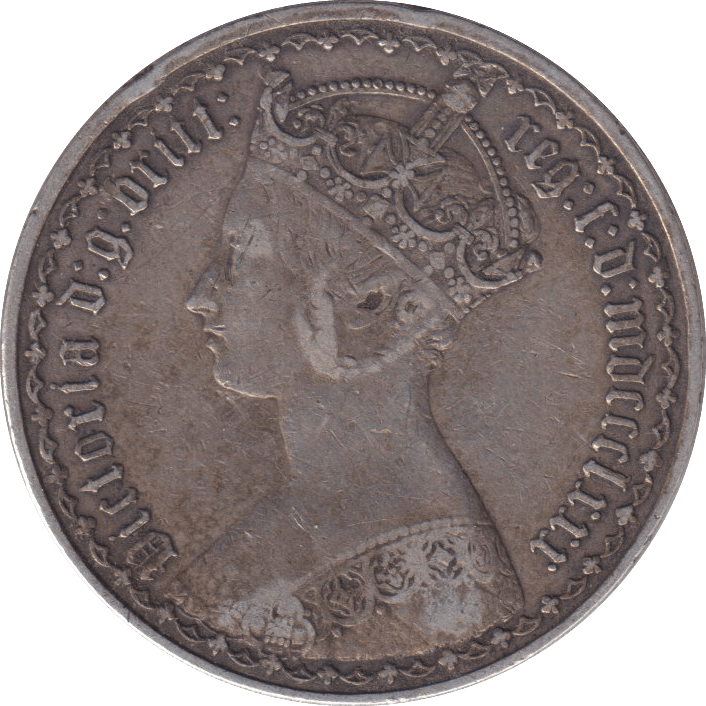 1880 FLORIN ( GF ) - FLORIN - Cambridgeshire Coins