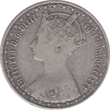 1880 FLORIN ( GF ) - FLORIN - Cambridgeshire Coins