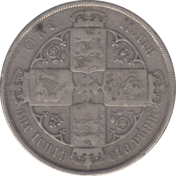 1880 FLORIN ( NF ) - FLORIN - Cambridgeshire Coins