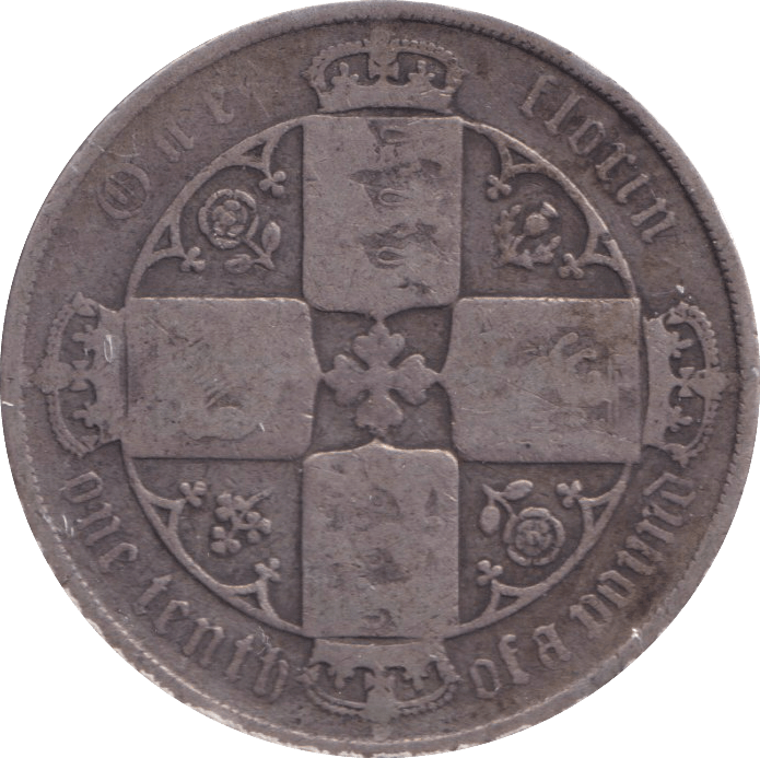 1880 FLORIN ( NF ) - FLORIN - Cambridgeshire Coins