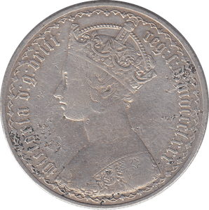 1880 FLORIN ( VF ) - FLORIN - Cambridgeshire Coins