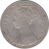 1880 FLORIN ( VF ) - FLORIN - Cambridgeshire Coins