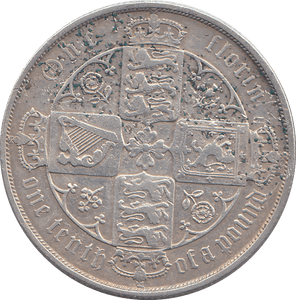1880 FLORIN ( VF ) - FLORIN - Cambridgeshire Coins