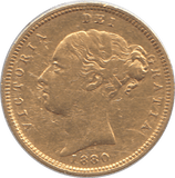 1880 GOLD HALF SOVEREIGN ( GVF ) - Half Sovereign - Cambridgeshire Coins