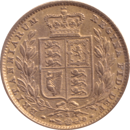 1880 GOLD SOVEREIGN ( EF ) SYDNEY MINT - SOVEREIGN - Cambridgeshire Coins
