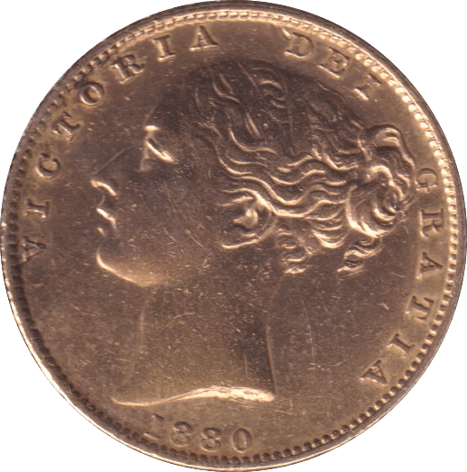 1880 GOLD SOVEREIGN ( EF ) SYDNEY MINT - SOVEREIGN - Cambridgeshire Coins