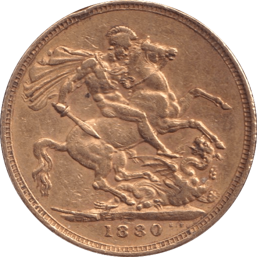 1880 GOLD SOVEREIGN ( GVF ) MELBOURNE MINT - SOVEREIGN - Cambridgeshire Coins