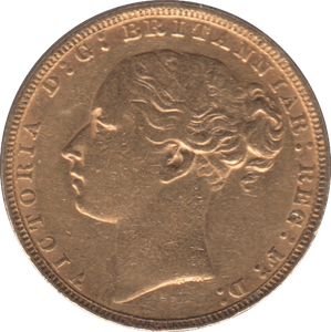 1880 GOLD SOVEREIGN ( GVF ) - SOVEREIGN - Cambridgeshire Coins