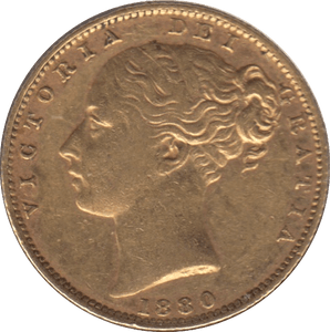 1880 GOLD SOVEREIGN ( GVF ) - Sovereign - Cambridgeshire Coins