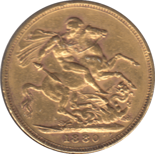 1880 GOLD SOVEREIGN MELBOURNE MINT( GVF ) - SOVEREIGN - Cambridgeshire Coins
