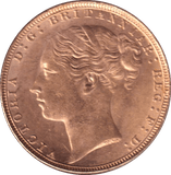 1880 GOLD SOVEREIGN ( UNC ) - SOVEREIGN - Cambridgeshire Coins