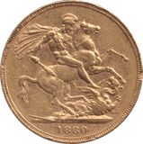 1880 GOLD SOVEREIGN ( VF ) - SOVEREIGN - Cambridgeshire Coins