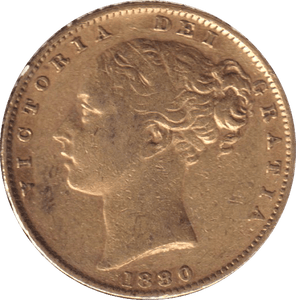 1880 GOLD SOVEREIGN ( VF ) SYDNEY MINT - SOVEREIGN - Cambridgeshire Coins