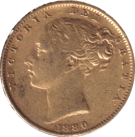 1880 GOLD SOVEREIGN ( VF ) SYDNEY MINT - SOVEREIGN - Cambridgeshire Coins
