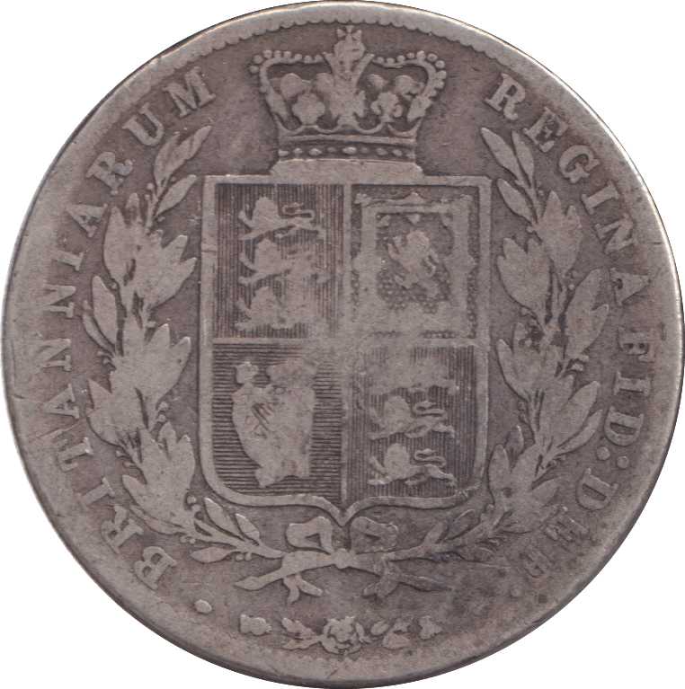 1880 HALF CROWN ( NF ) - HALF FARTHING - Cambridgeshire Coins
