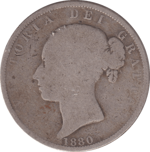 1880 HALFCROWN ( FAIR ) - HALFCROWN - Cambridgeshire Coins