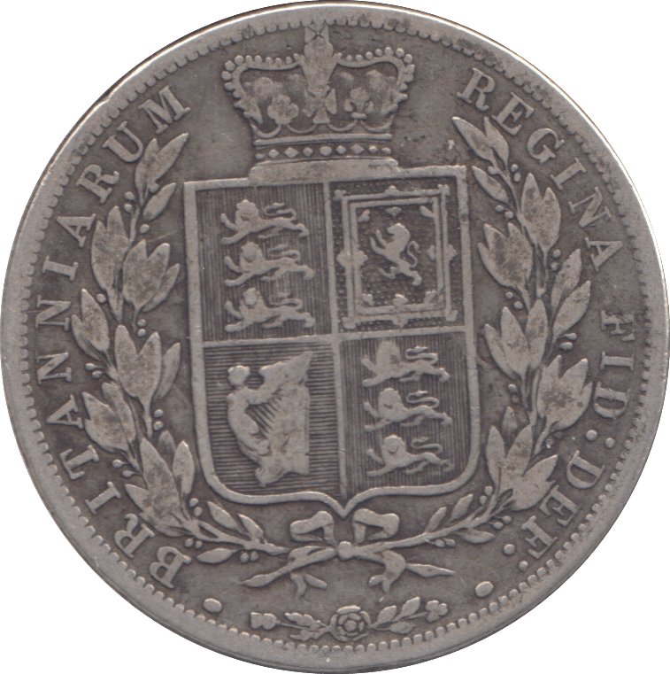 1880 HALFCROWN ( FINE ) - HALFCROWN - Cambridgeshire Coins