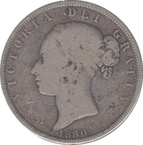 1880 HALFCROWN ( FINE ) - HALFCROWN - Cambridgeshire Coins