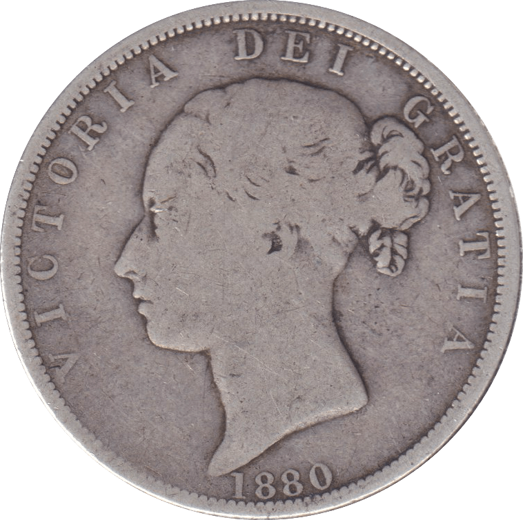 1880 HALFCROWN ( GF ) - HALFCROWN - Cambridgeshire Coins