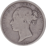 1880 HALFCROWN ( GF ) - HALFCROWN - Cambridgeshire Coins