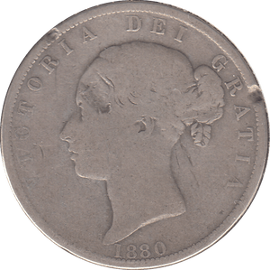 1880 HALFCROWN ( NF ) - HALFCROWN - Cambridgeshire Coins